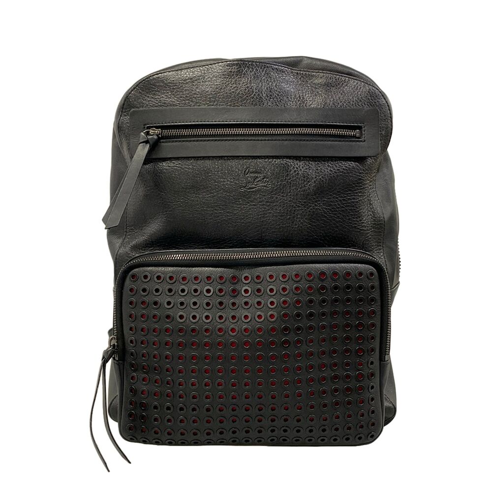 Christian Louboutin Ariocha. Backpack Black Red